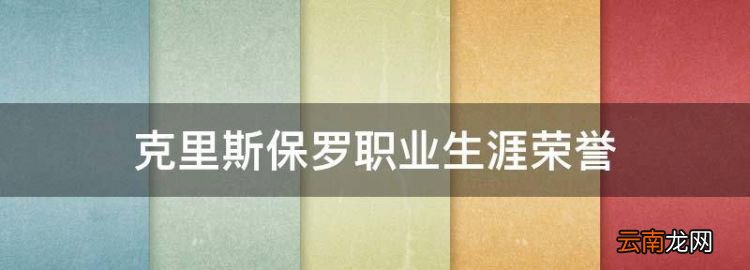 克里斯保羅太陽隊圖片，克里斯保羅職業(yè)生涯榮譽
