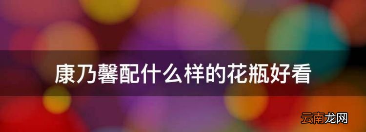 康乃馨配什么樣的花瓶好看